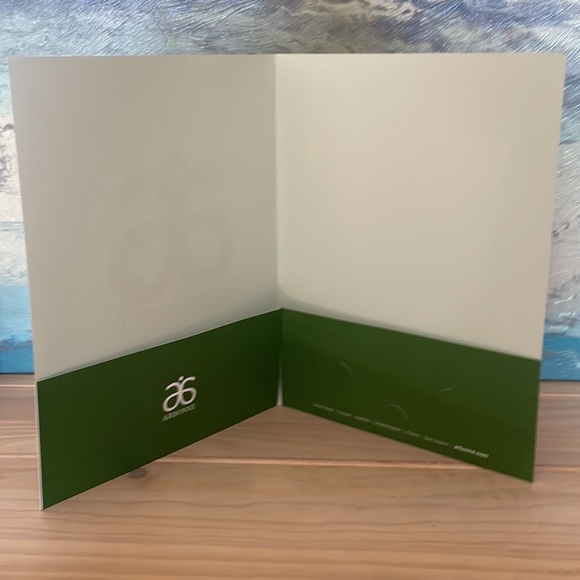 ARBONNE logo’d folders set of 10 NEW - Picture 2 of 4